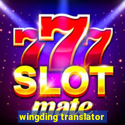 wingding translator